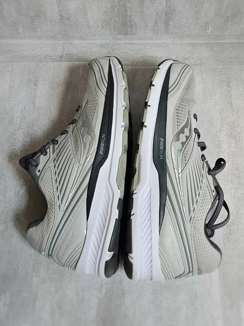 Saucony Echelon 8 Women’s Running Shoes Grey / Alloy Size 8.5 US (S10574-30) - Picture 3 of 15